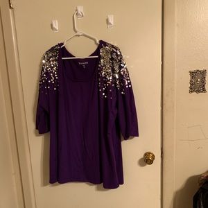 Plus size Dress blouse